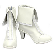 Cosplay Boots Inspired by Vocaloid Hatsune Miku White Rabbit Gown VER.