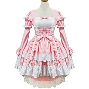 Short de algodón de manga larga Lolita Dress Pink Princess