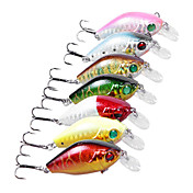 Hard Angeln Köder schwimmt Crank Baits 40MM 7G (Farbe Random)