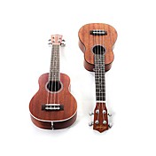 toukaki - (uk21ss) sapele sopraan ukelele met gig bag / riem