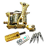 Cast Iron Hand-assembled Tattoo Machine Gun for Liner and Shader