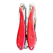 Glee Stor Outdoor Allsidig rustfritt stål Fiske Plier Med Nailfile & Bottle Opener Function (Color tilfeldig)