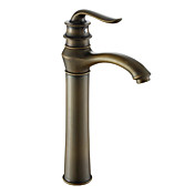 Centerset Antique Copper Finish Bathroom Sink Faucets