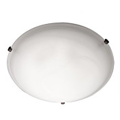 180W luz de teto de Transição com 3 Luzes e Sombra vidro redonda em Estilo Urbano