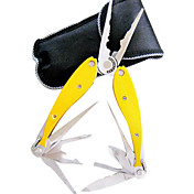 Glee Stor Outdoor Portable Multifunksjon rustfritt stål Plier For camping og fiske