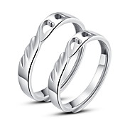 Mote 925 Sterling Silver par Rings