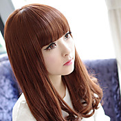 Nigger-Brown 60cm Casual Lolita Curly Wig