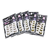 5PCS 3D Pet Golden Leopard Nail Stickers(Mixed 5 Styles)