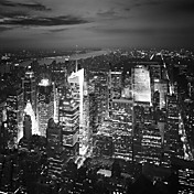 Impresso Noites Arte NYC Paisagem por Nina Papiorek