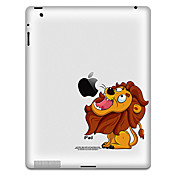 Lion Pattern Protective Sticker for iPad 1, iPad 2 ,iPad 3 and The New iPad