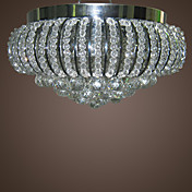 stjerne lysende krystal 5-lys flush mount