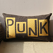PUNK Print Pattern fronha decorativa