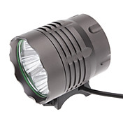 Wiederaufladbare 3-Mode 4 x Cree XM-L T6 LED-Scheinwerfer (Battery Pack)