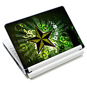 "Cinque punte Star" modello Laptop Cover Sticker pelle di protezione per 10 "/ 15" Laptop 18391