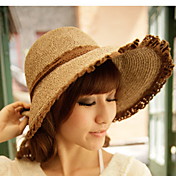 Women's Summer Lace Cording Bow Zonnehoed