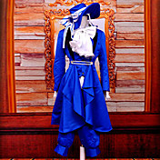 cosplay Kostüm von Black Butler ciel phantomhive weißen Bogen blauen inspiriert