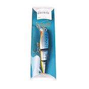 Harten Köder Minnow drei Abschnitte Fishing Lure 11cm 16G