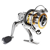 Zilver Aluminium 4BB Spinning Reel (0.5/100)