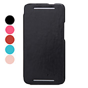 Elegante cuerpo completo PU Funda de cuero con soporte y ranura para tarjeta para HTC Uno