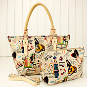 Women's Fashion Print Satchel