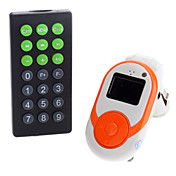 Universal delicado memoria Reproductor de MP3 FM Modulator con memoria de 2G de control remoto para los coches (la ayuda SD / MMC / TF)