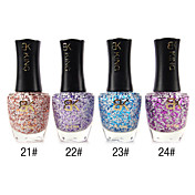 1PCS Top Coat Sequins Nail Polish No.21-24(17ml,Assorted Colors)