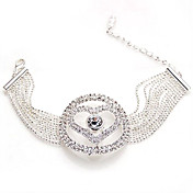 Beautiful Women's Alloy With Rhinestone Bracelet