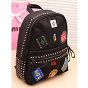 Dames Zwart Cute Basic klinknagel Chain Bag