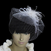 Amazing Flannelette With Net/Tulle Women's Wedding Fascinators