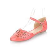 Patent Leather Flat hæl lukket tå sandaler parti / kveld sko (flere farger)