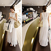 Kvinders Elegant chiffon maxi kjole