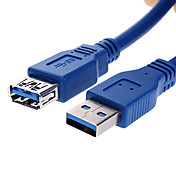 USB 3.0 M / F Kabel für Drucker, mobile Geräte und mehr (30 cm)