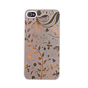 Rame Foglio Willow Branch modello Custodia rigida per iPhone 4/4S (colori assortiti)