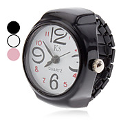 Unisex lega analogico al quarzo Anello Watch (colori assortiti)