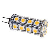 G4 3.5W 30x5050SMD 280-310LM 3000-3500K Warm White Light Bulb Milho LED (12V)