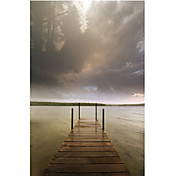 Printed Art Landscape Mirage by Geoffrey Ansel Agrons