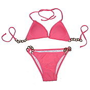 Damemode Palace Style Metal Halter Badetøj