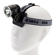 LetterFire LF18 3-Mode CREE XML-T6 LED Headlamp (1200LM 4x18650 Black)
