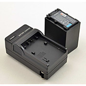 DSTE 7.4V 3900mah NP-FV100 Li-ion batterij & Amerikaanse Plug voor Sony CX150 ECX180E en Meer