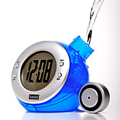 Eco Green Water Powered Digital Clock Calendar (zufällige Farbe)