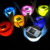 Flower Shaped Solar Powered Have Light (tilfældig farve)