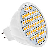 MR16 4W 60x3528 SMD 300-320LM 3000-3500K Warm White Light LED Spot Bulb (12V)