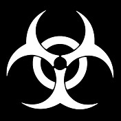 modèle de voiture Biohazard sticker décoratif