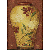 Printed Art Still Life Asian Vases I by Sparx Studio