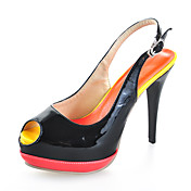 Chic Patent Leather Stiletto Heel Slingbacks With Split Joint Party / Evening / Shoes (More Colors)