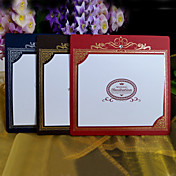 Eenvoudige huwelijksuitnodiging - set van 50 (meer kleuren)