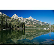 Printed Art Landscape Grand Teton 06 by Gordon Semmens
