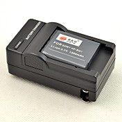DSTE 3.6V 1300mAh NP-BG1 NP-FG1 Li-Ionen-Akku und US-Stecker für Sony Cybershot DSC-W90 DSC-W90SC und mehr