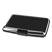 Portable Aluminum Alloy Credit Card Box(Silver)