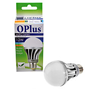 Oplus® E27 12W 900-1000LM 3000-3500K Warm White Light LED Ball Bulb (85-265V, 50/60Hz)